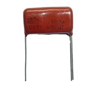 50pcs CBB capacitor 103 1600V 103J 1.6KV 0.01uF 10nF P24 CBB81 Metallized Polypropylene Film Capacitor AUOQKQUT