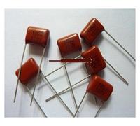 50pcs CBB capacitor 105 100V 105J 1uF 1000nF P10 CL21 Metallized Polypropylene Film Capacitor Capacitance Meters