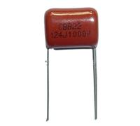 50pcs CBB capacitor 124 1000V 124J 1KV 0.12uF 120nF P15 CBB22 Metallized Polypropylene Film Capacitor RUAJOGYNVM