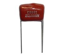 50pcs CBB capacitor 272 1600V 272J 1.6KV 2700pF 2.7nF P15 CBB81 Metallized Polypropylene Film Capacitor IDGTTLDF