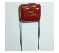 50pcs CBB capacitor 372 1600V 372J 1.6KV 3700pF 3.7nF P15 CBB81 Metallized Polypropylene Film Capacitor IDGTTLDF