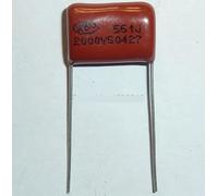 50pcs CBB capacitor 561 2000V 561J 2KV 560pF 0.56nF P15 CBB81 Metallized Polypropylene Film Capacitor IDGTTLDF