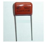 50pcs CBB capacitor 562 1600V 562J 1.6KV 5600pF 5.6nF P15 CBB81 Metallized Polypropylene Film Capacitor ICXLPMC