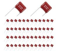 50pcs CBB Metallized Polyester Film Capacitors 224(0.22uf) 400V