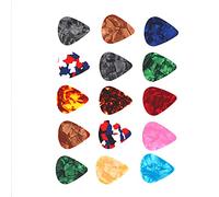 50Pcs Celluloid Guitar Picks Plectrums 0 46mm Musical Instruments Accessory Thickn You'll Have the Options Swee Chords Playing (Thickness 0.46mm)
