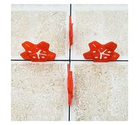 50pcs Ceramic Tile Leveling System - 5 Size Gap Locator for Perfectly Aligned Floor and Wall Tiles