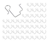 50Pcs Christmas Light Hook Gutter Guards Christmas Light Clips Metal Steel Outdoor Lights Hanger Metal Steel Outdoor Hook