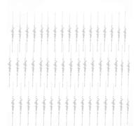 50Pcs Christmas Tree Ice Column Decoration, Acrylic Clear Icicle Ornaments Winters Wonderland Icicle Hanging Pendants For Christmas Tree Decoration