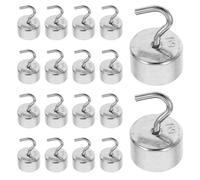 50pcs Chromium Plated Slotted Lab Weight Set with Hook 5g Silver
