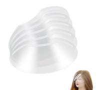 50Pcs Clear Face Visors,Shower Face Eye Shield After Cataract Surgery,Disposable Clear Plastic Eye Shield Face Shield,Transparent Shower Face Eye Protector Shields Visors for Makeup Eyelash Extensions