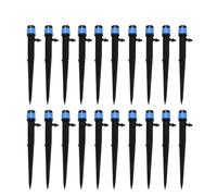 50pcs Cm Adjustable Irrigation Sprinkler Nozzle Pp Blue Cap