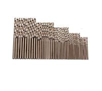 50pcs Cobalt HSS Drill Bit Set M35 Metalworking Stainless Steel Drilling Tool Accessories Metal Drilling 1mm 1.5mm 2mm 2.5mm 3mm