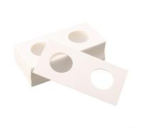 50pcs Coin Collection Cardboards 12-Specifications Coins Holders Flips Coin Storage Cardboards Coins Storage Holder Boxes Coin Protection for Collectors Currency Display Protection Covers(20.5mm)