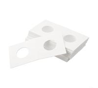 50pcs Coin Collection Cardboards 12-Specifications Coins Holders Flips Coin Storage Cardboards Coins Storage Holder Boxes Coin Protection for Collectors Currency Display Protection Covers(17.5mm)