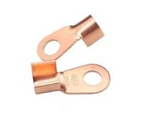 50pcs Copper Battery Cable Connector Terminal Open Lugs Wire Terminals Crimp Splice OT Type 3A 5A 10A 20A 30A 40A 50A 60A 80A(OT-50A)