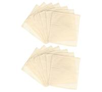 50pcs Cotton Gauze Spice Bags for Cooking, Reusable Drawstring Filter Bags | 15x10x0.05cm Small Mesh Pouches, Suitable for Herbs, Broth, Tea Making and Spice Infusion