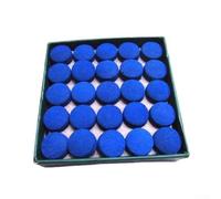 50PCS Cowhide Billiard For Cue Tips Compatible with For Pool For Cue Shafts for Reliable Tip Attachment and Enhanced Control During Gameplay (9mm)