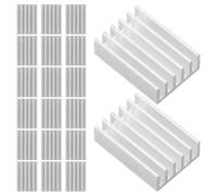 50pcs CPU Aluminium Heat Sink 20x14x6mm Compact Cooling Block