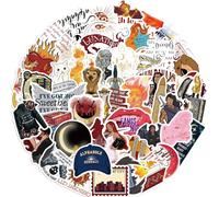 50Pcs Crescent City Stickers Laptop Car Scrapbook Phone Skateboard Suitcase Luggage Bike American TV Series Vinyl Waterproof Aesthetic Personalised Stickers for Teens Boys Girls Adults