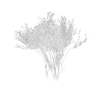 50pcs Crystal Bead Drops Floral Picks 17cm Acrylic Diamante Flower Stems DIY Crafts for Wedding Bouquet,Christmas Tree,Vase Filler(Transparent)