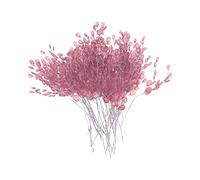 50pcs Crystal Bead Drops Floral Picks 17cm Acrylic Diamante Flower Stems DIY Crafts for Wedding Bouquet,Christmas Tree,Vase Filler(Pink)
