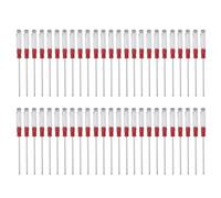 50Pcs Crystal Handle Small Screwdriver Flat &, P hillips Red | Color Differentiation with Nonslip Grip for Efficient Identification and Access in Various Situations
