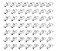 50Pcs Curtain Track Gliders,T-Glider Curtain Clips,Curtain Glider Hooks,Gliding Curtain Rail Slider Hooks,Rollers for Window Door Shower Curtains,Metal Curtain Clips for Curtain (50)