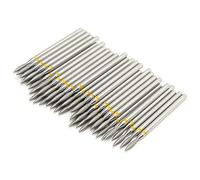 50pcs Cuticle Drill Bit for Nail Drill, Grinding Head Manicure Tool Accessory, Acrylic Pedicure Salon Supply for Cuticle Polishing and Nail Art Design (XF-1.8mm)
