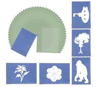 50PCS Cyanotype Paper A6, DIY Sun Print Paper Kit with Acrylic Board for Kids Adults, Easy to Use Solar Printing Kit with Nature Print Craft Supplies, Arts Crafts Activity Set, 10.5x14.8cm