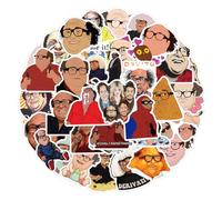 50Pcs Danny Devito Stickers for Kids Teens Adults Boys Girls Gift,Aesthetic Stickers Pack for Laptop,Skateboard,Luggage,Car,Bike, Cup,Computer,Water Bottle Decor,Danny Devito Vinyl Waterproof Stickers