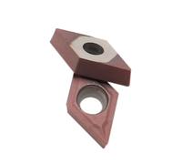 50PCS DCMT070204 VP15TF Carbide Inserts DCMT 070204 Blade Inner Hole Turning Tool CNC Metal Lathe Parts Tool Cutting Machine