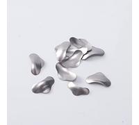 50PCS Dental Metal Matrices Sectional Contoured Matrix Refill soft band S/M/L 50μm (Small with Ledge)