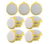 50pcs Dish Sponge Dual Sided round Heavy Duty for Kitchen Cleaning