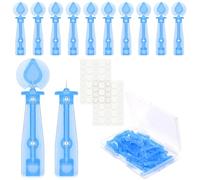 50PCS Disposable Acne Needle & 72 Dots Pimple Stickers - Ultrafine Pimple Popper Needle