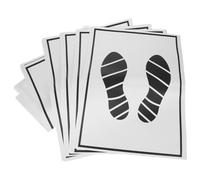 50PCS Disposable Car Paper Mats,Paper Car Mats Vehicle Foot Pads for Cars,Trucks,Automotive (Black and White)
