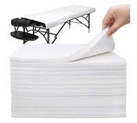 50pcs Disposable Massage Table Sheets, Thicker Massage Table Covers, Tvvcalk Disposable Bed Sheets for Massage Table SPA Salon Beauty Travel, Made of Breathable Non-Woven Fabric, 31.5 x 70.8inch (50)