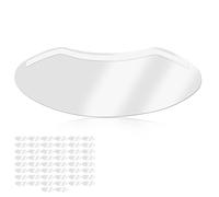 50pcs Disposable Transparent Face Visor, Protective Shower Visors or Eyeliner Eyebrow Tattooing Microblading Permanent Makeup, Disposable Shower Goggles