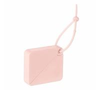 50Pcs Dissolvable Paper Soap Sheets with Hanging Case Portable Handwashing Soaps Paper Sheets for Outdoor Travel Camping Hiking, Hygienic Soap Paper with Scent Pink