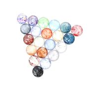 50pcs DIY Glass Decals Stickers Marble Crystal Pattern for Jewelry