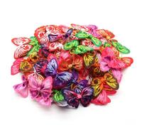 50Pcs Dog Hair Bows, Colorful Cute Dog Bows Small Size, Polyester Decorative Functional Multipurpose for Pet, Pet Cat, Pony Tails, Top Knots