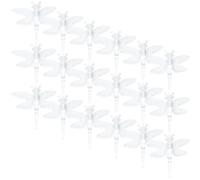 50pcs Dragonfly Pendant String Lights for Outdoor Garden Decor, High-Grade PVC Material with Smooth Surface, for Home and Garden Decoration