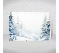 50PCS Dusty Blue Christmas Name Place Cards for Table Setting. Ideal for Weddings, Birthdays, Restaurant Seating (Blank Tented Cards): Dusty Blue Table Name Place Settings