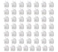 50pcs Easy Assembly Paper Candy Boxes For School And Community Event Chocolate Candies Holder Christmas Party Supplies