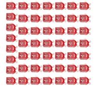 50pcs Easy Assembly Paper Candy Boxes For School And Community Event Chocolate Candies Holder Christmas Party Supplies Large Party Supplies