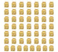 50pcs Easy Assembly Paper Candy Boxes For School And Community Event Chocolate Candies Holder Christmas Party Supplies White Paper Boxes