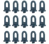 50Pcs Effective Green House Twist Clips Stable Plastic Plant Fixing Clips Save Space Garden Hanging Plants Hook for Insulation Mesh Shade