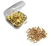 50Pcs Electric Guitar Bass Pickguard Screws Scratch Plate Mounting Replacement Metal Pick Guards Pick Guards Screws