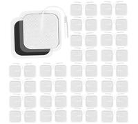 50pcs Electrode Pads for TENS - TENS Machine Pads for 2mm PIN Connector,Durable Unit Replacement Pads,TENS Pads Self-Adhesive Electrodes for Effective Pain Relief Management Compatible with TPN Lloyds