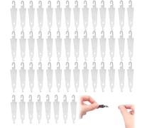 50PCS Embroidery Cross Stitch Needle Threading Tools,Stainless Steel Needle Threaders,Sewing Needle Threading,Hand Machine Sewing Tool Supplies Accessory,Needle-Threading Tools for Large Eye Needles