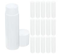 50pcs Empty Lip Balm Tube with Caps Pp Push Wheel Mechanism